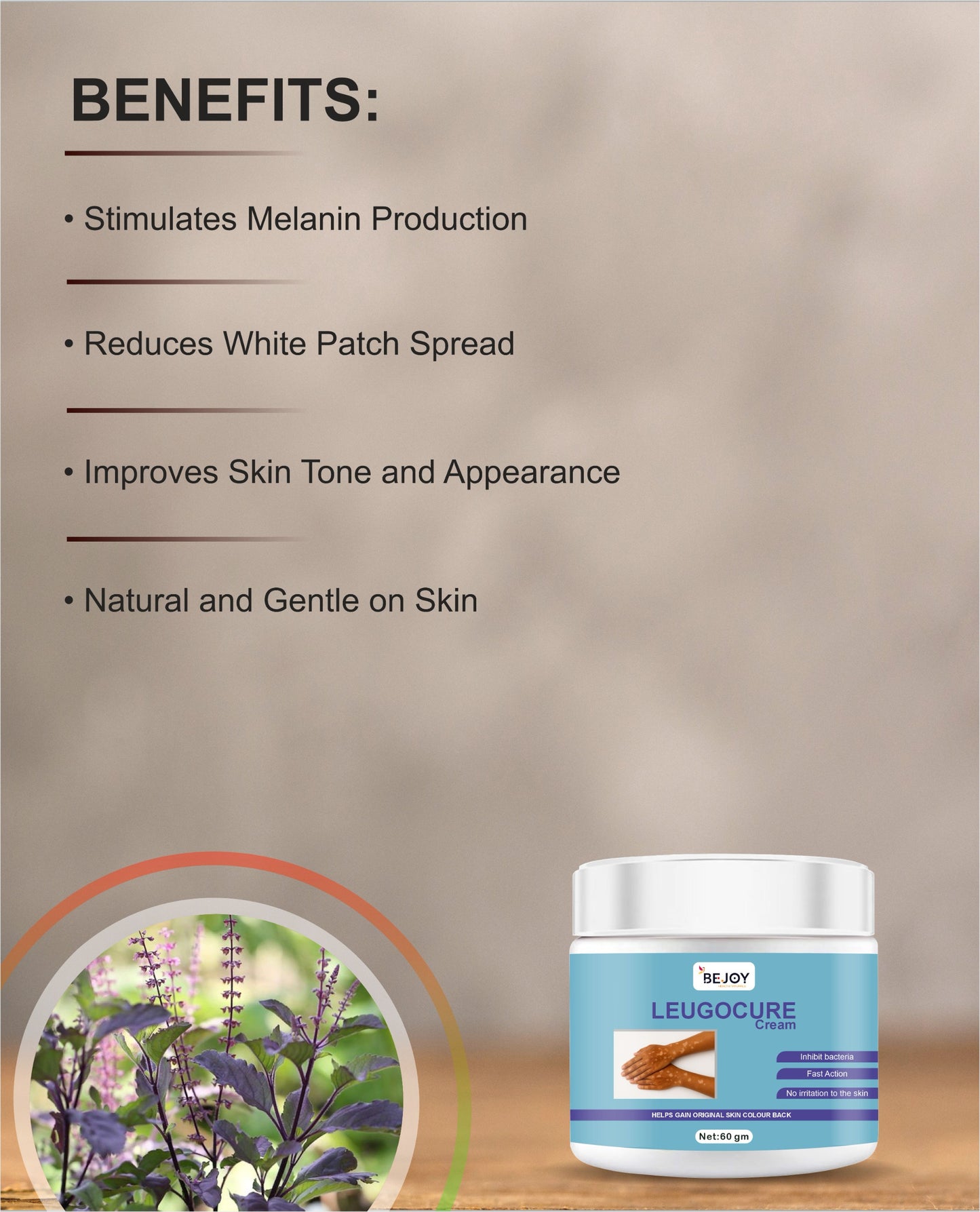 Leugocare Vitiligo & Dermatitis Repair Cream