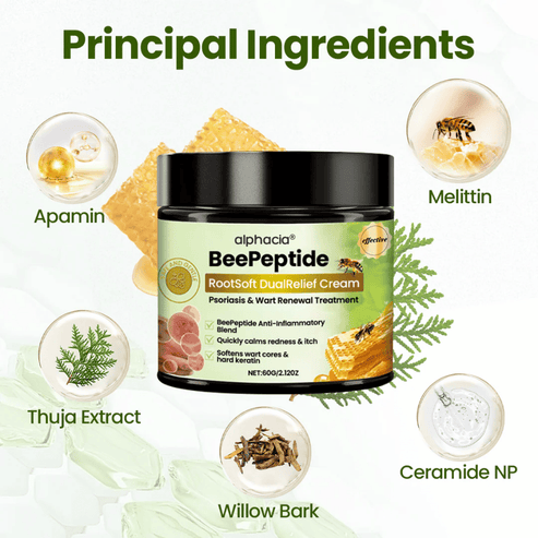 BeePeptide RootSoft DualRelief Cream⚕️ ( Buy 1 Get 1 Free)