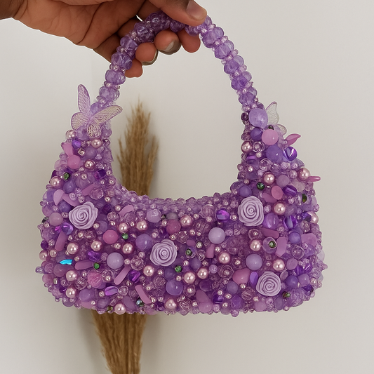 Santorinni Hand made Purse - Lovely Lavenderz