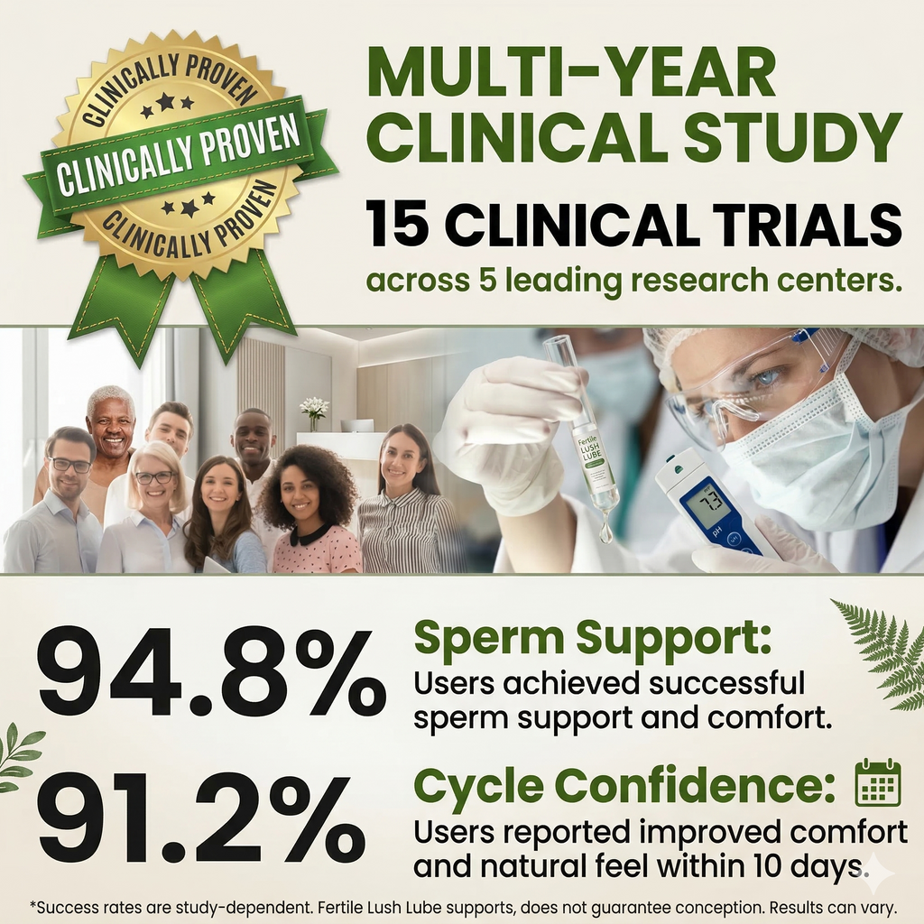 Fertile Lush | Advanced Fertility-Friendly Personal Lubricant – Increase Chances of conception by 200%