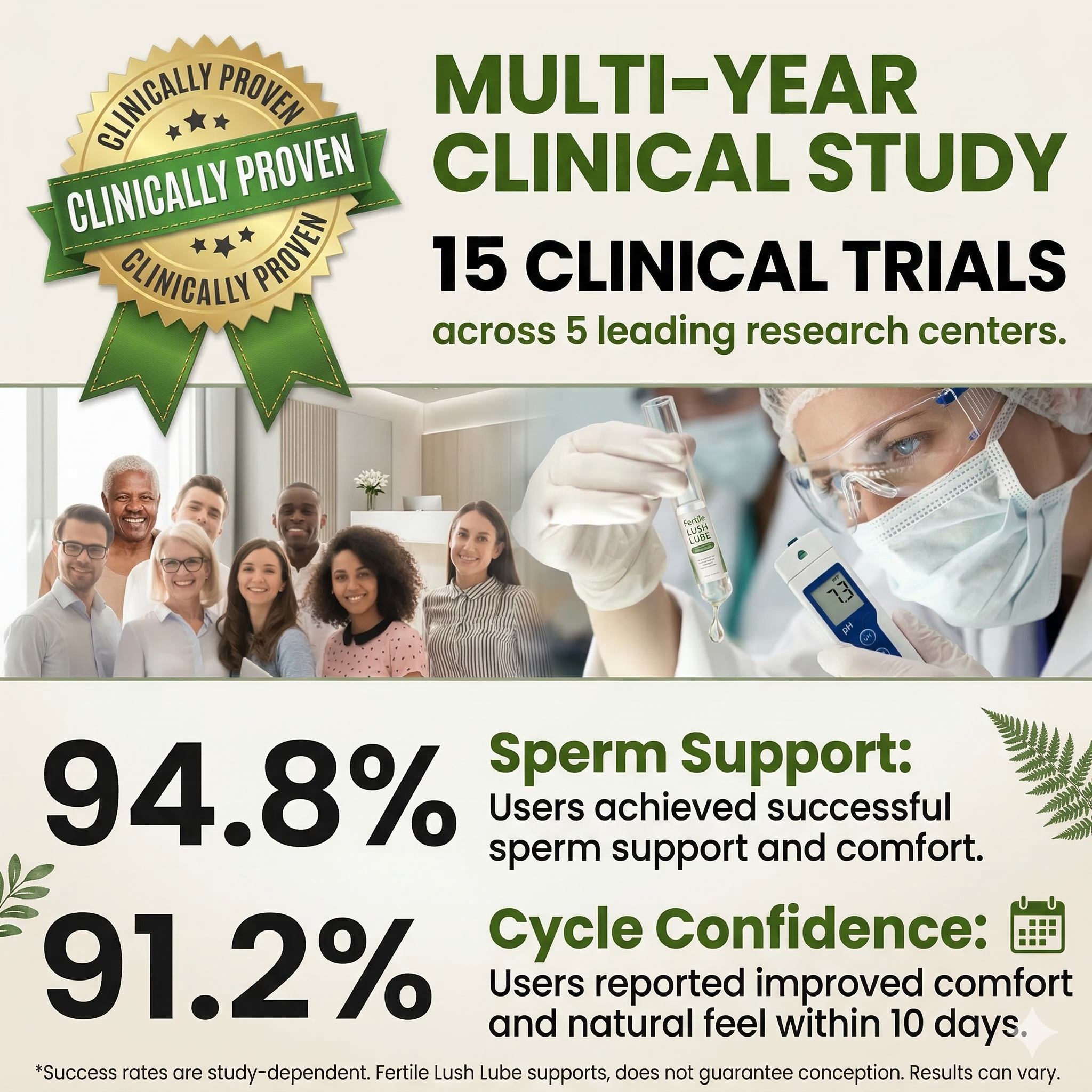 Fertile Lush | Advanced Fertility-Friendly Personal Lubricant – Increase Chances of conception by 200%