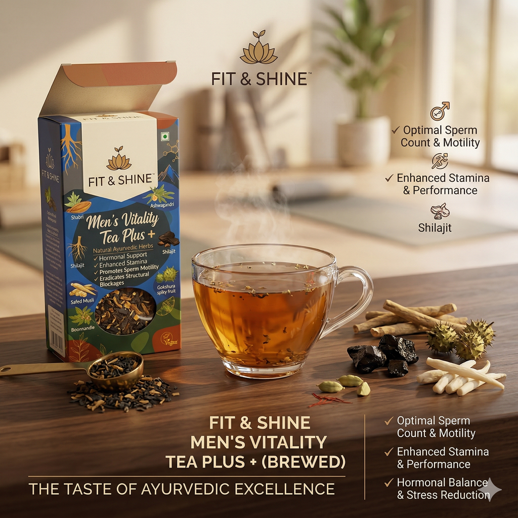 Men's Vitality Tea Plus | For Increased Sperm Motility & Unobstructed Larger Release | 15 Day Pack
