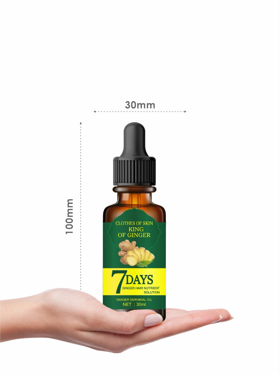 7 Days Hair Tonic Ginger Germinal Regrowth Oil 30 ml