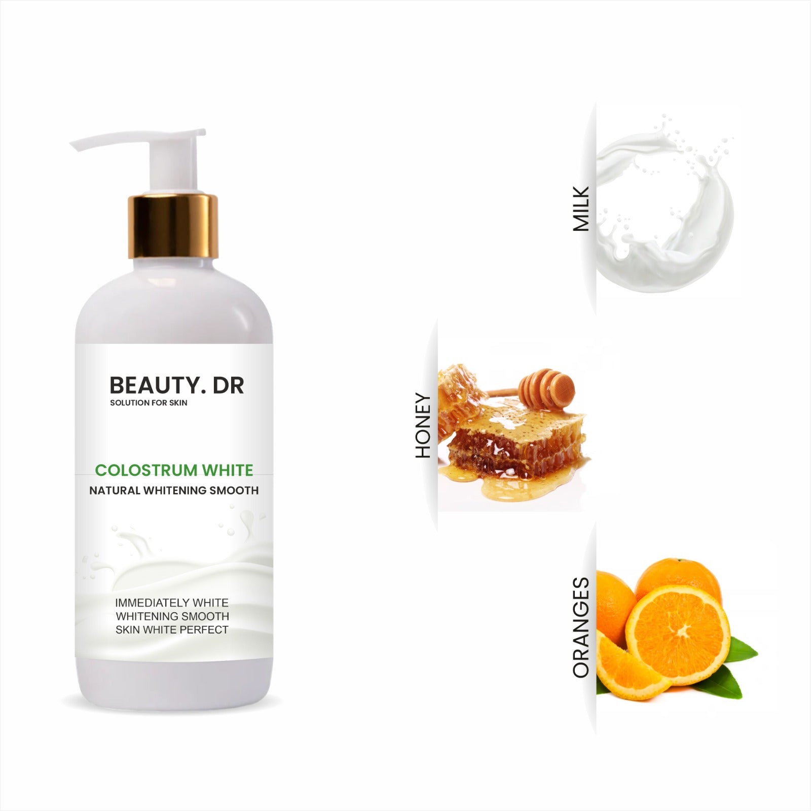 Beauty Dr Colostrum White Shower Gel Korean milk whitening shower White Body Bath Helps Whiten Skin 250ml